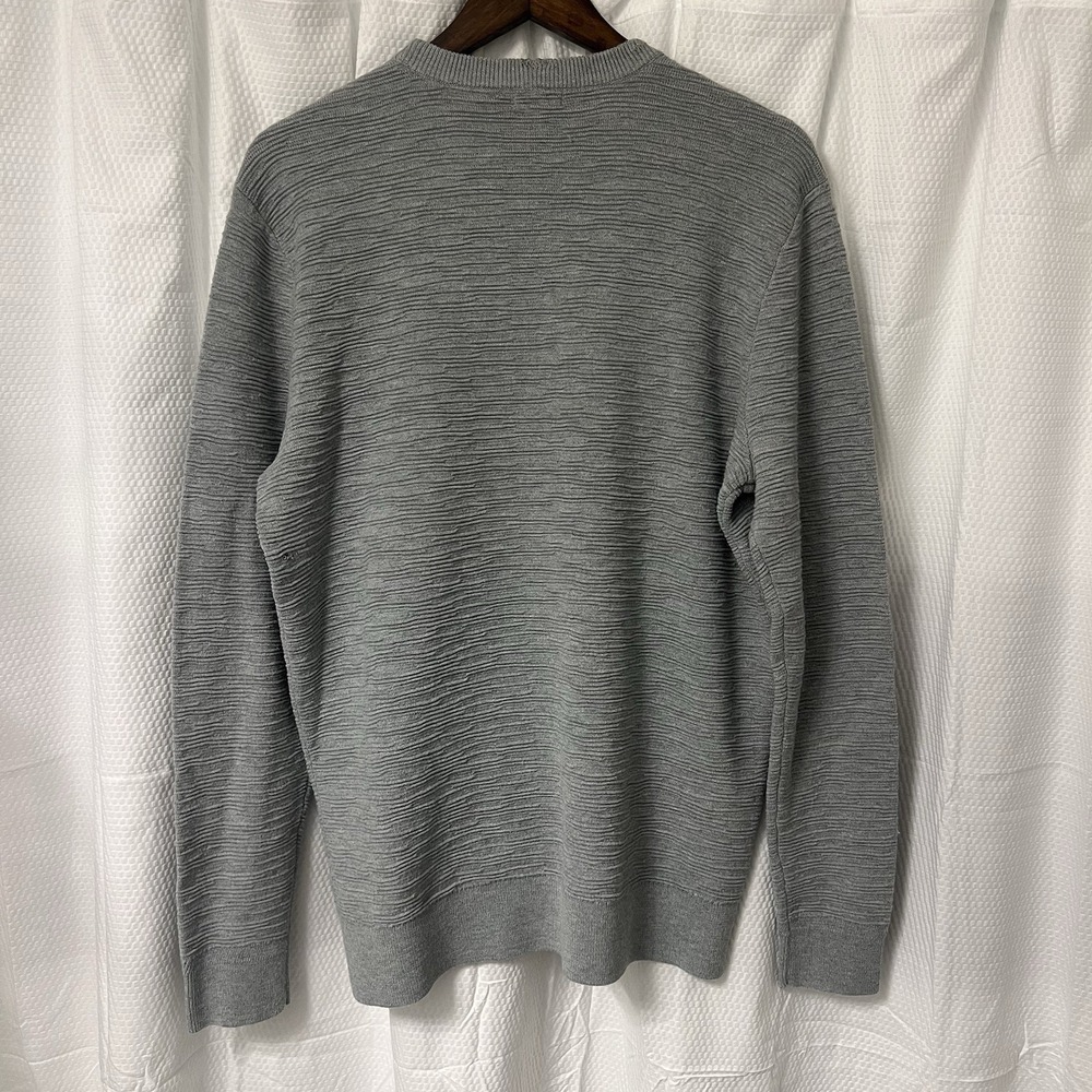 Smartwool Sweater Mens Large Merino Wool Crew Neck Gray Long Sleeve Outdoor READ - Picture 2 of 7